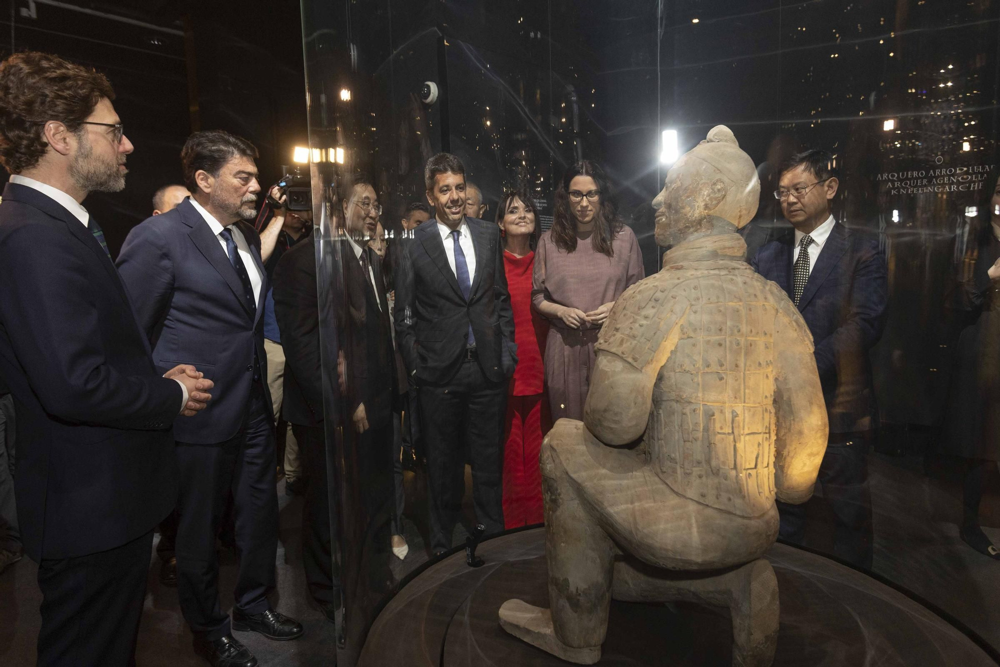 La inauguración de la exposición El legado de las dinastías Qin y Han. Los guerreros de Xian