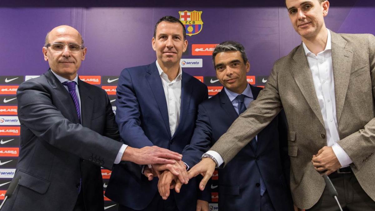 La nueva estructura del FC Barcelona de baloncesto
