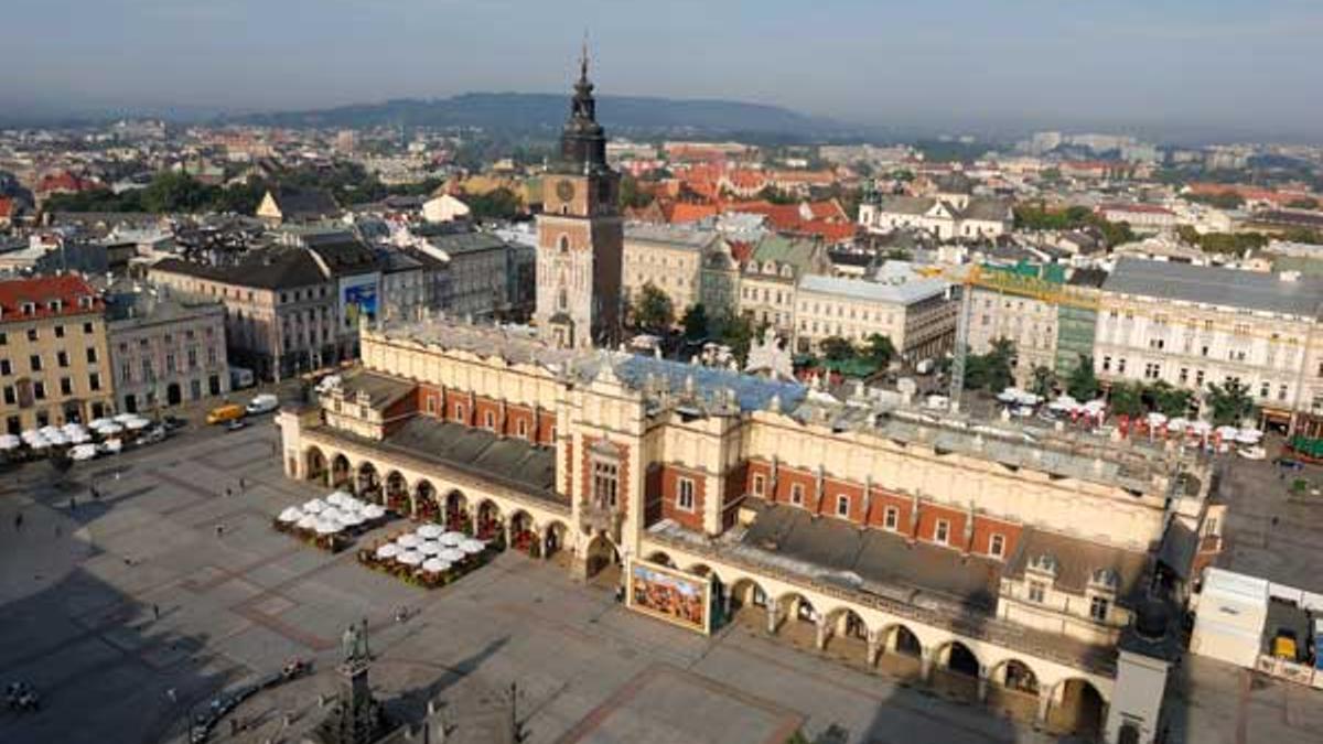La Plaza Rynek Glówny de Cracovia
