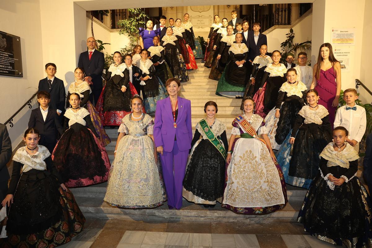 Segorbe recibe a Marta Mercader en su fiesta mayor Segorbe recibe a Marta Mercader en su fiesta mayor