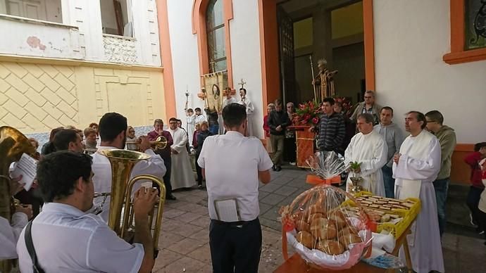 Actos religiosos en Tamaraceite y bendición de animales