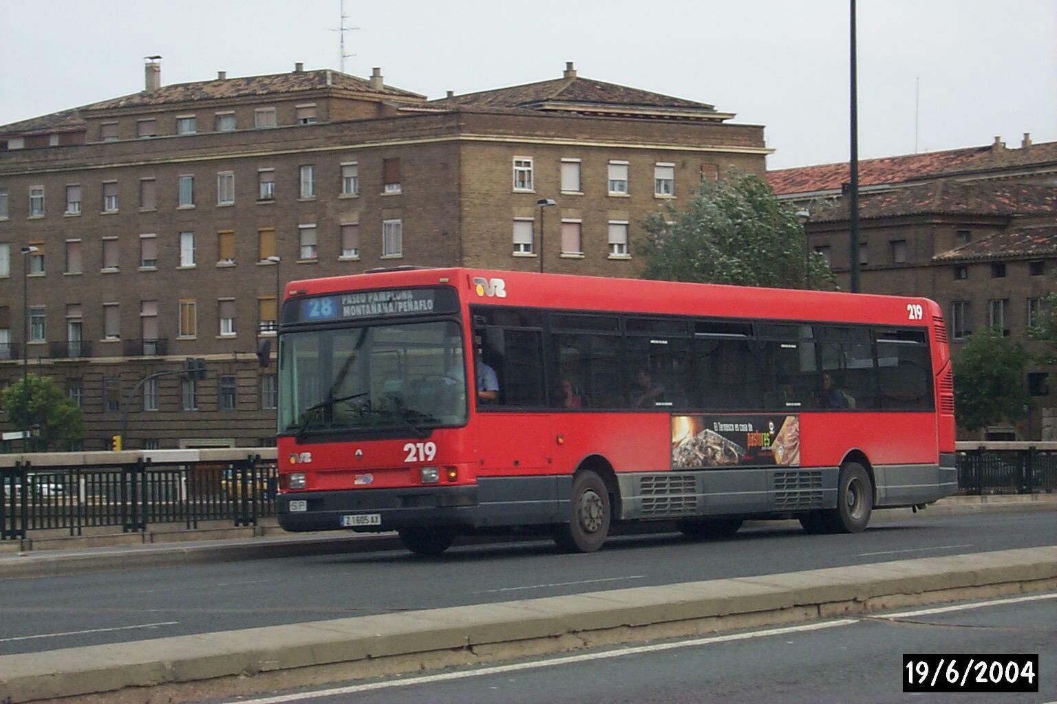 La historia de los buses de Zaragoza