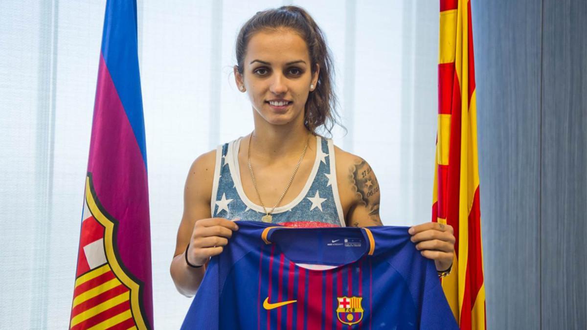 Natasa Andonova es la nueva atacante del Barça Femenino para la temporada 2017/18