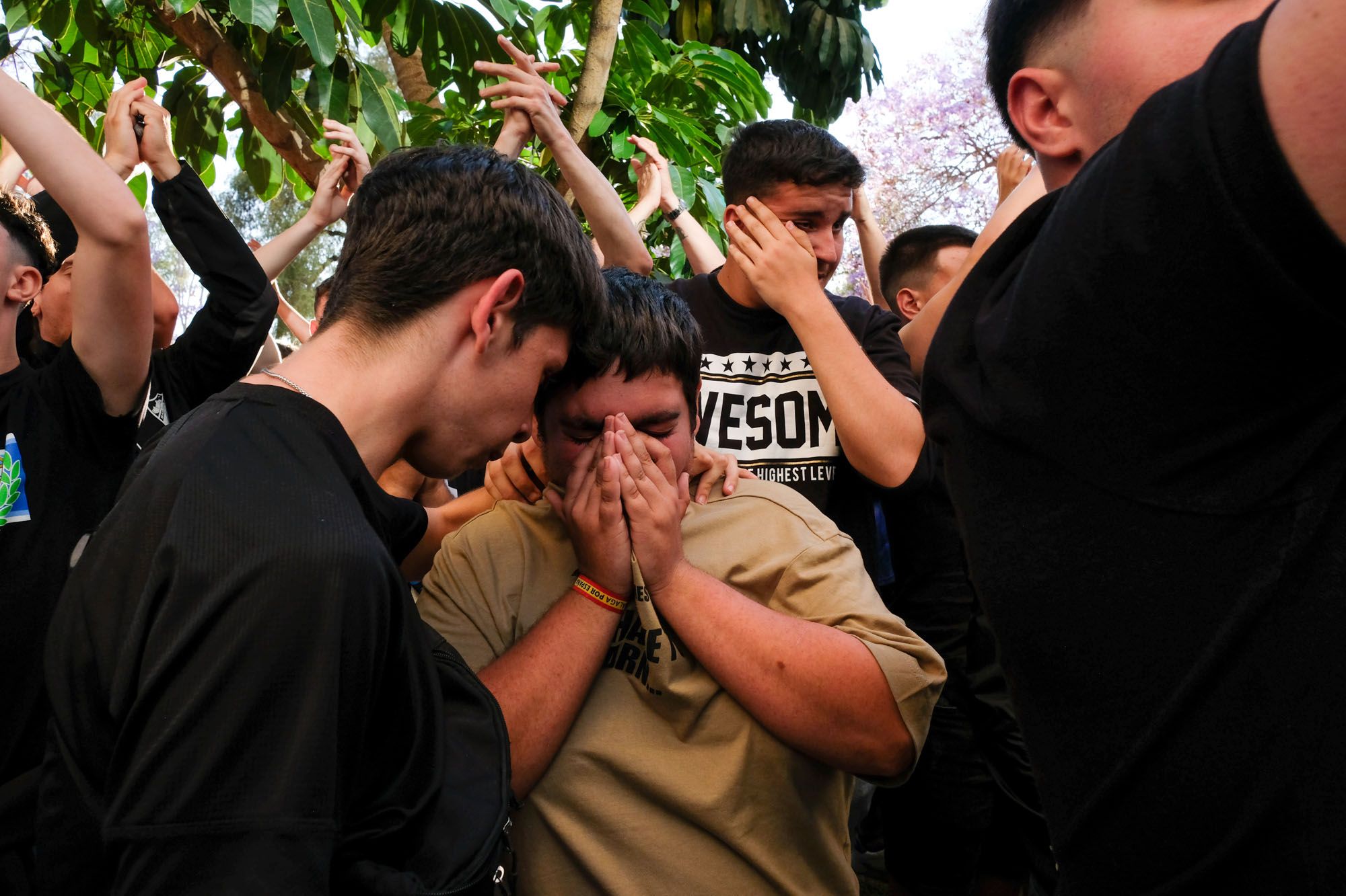 La protesta de la afición antes del Málaga CF - CD Mirandés, en imágenes