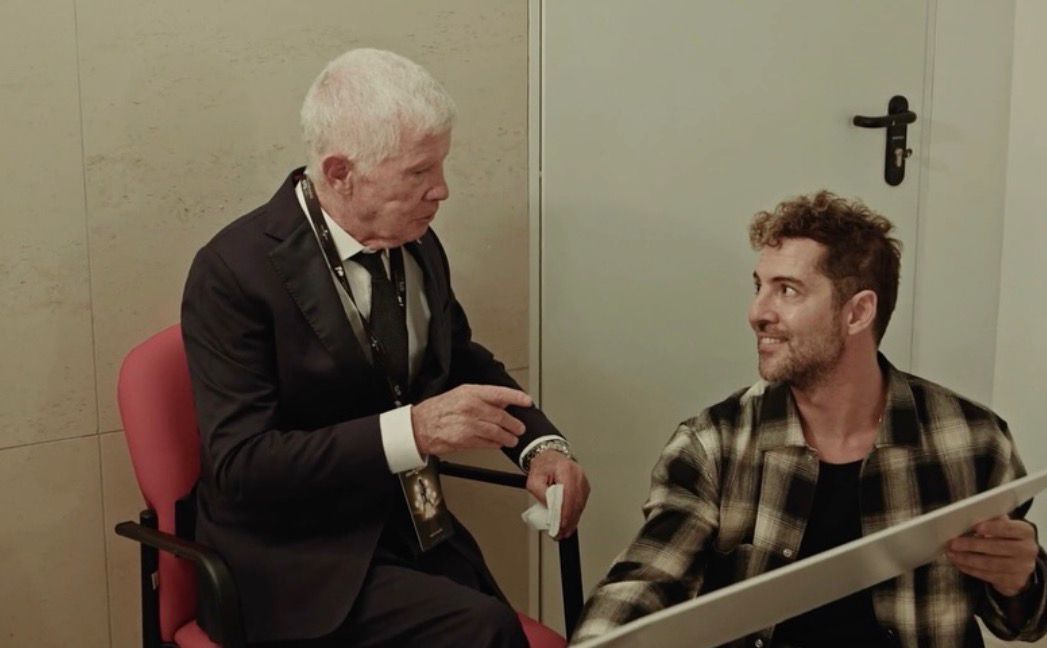 David Bisbal, junto a su padre Pepe Bisbal