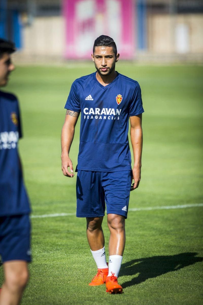 Primer entrenamiento del Real Zaragoza