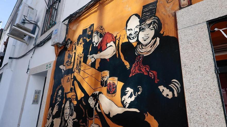 El Ayuntamiento de Cáceres aclara que el futuro del mural de Las Claras no está decidido: "No e ...