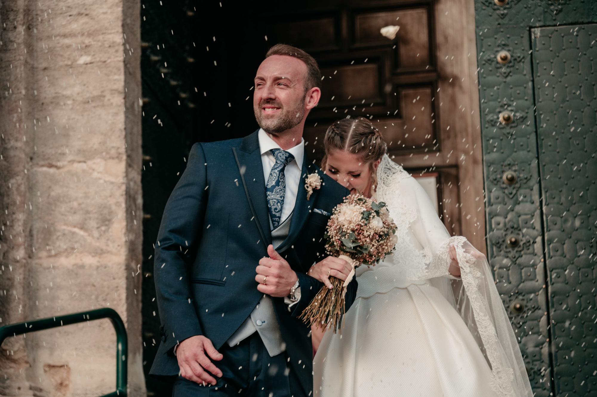 Boda de Andrea Cea, corte de honor de los años 2020 y 2021