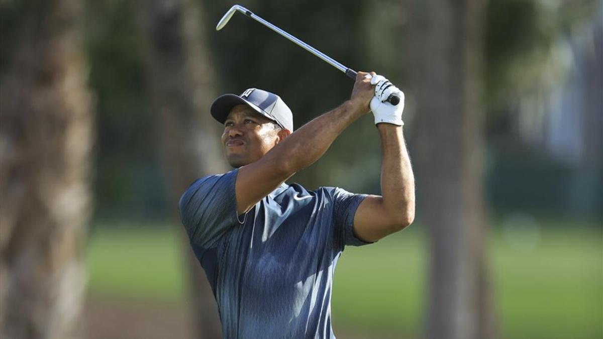 Tiger, durante su primera vuelta en el Honda Classic