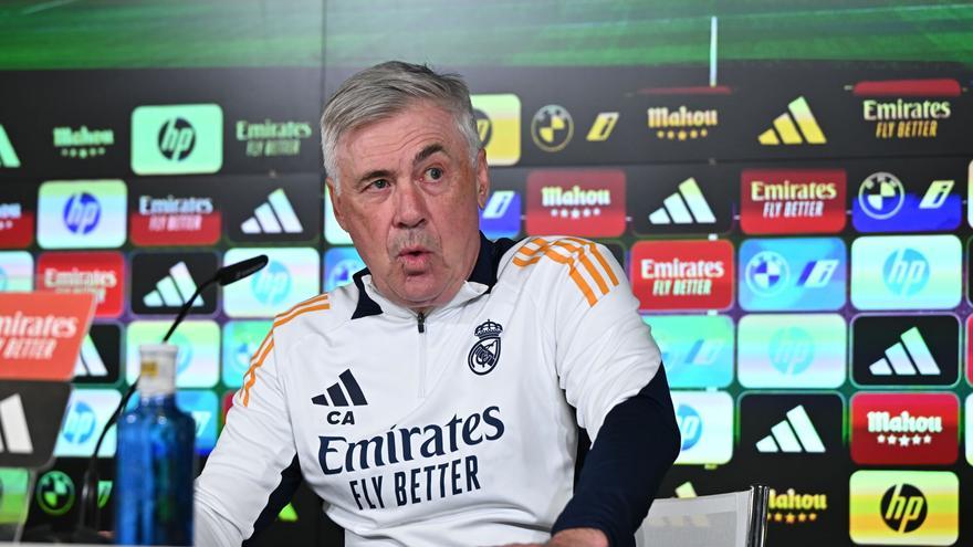 Carlo Ancelotti no quiere hablar de Antony: "Lo de Jude Bellingham me parece una injusticia"