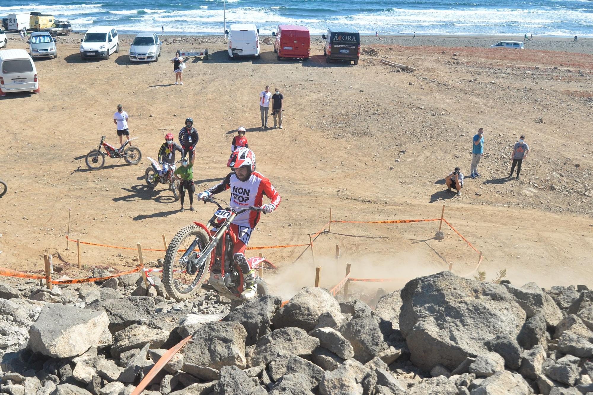 Primera prueba del Campeonato de Canarias de trial en una zona anexa a Las Terrazas (9/05/2021)