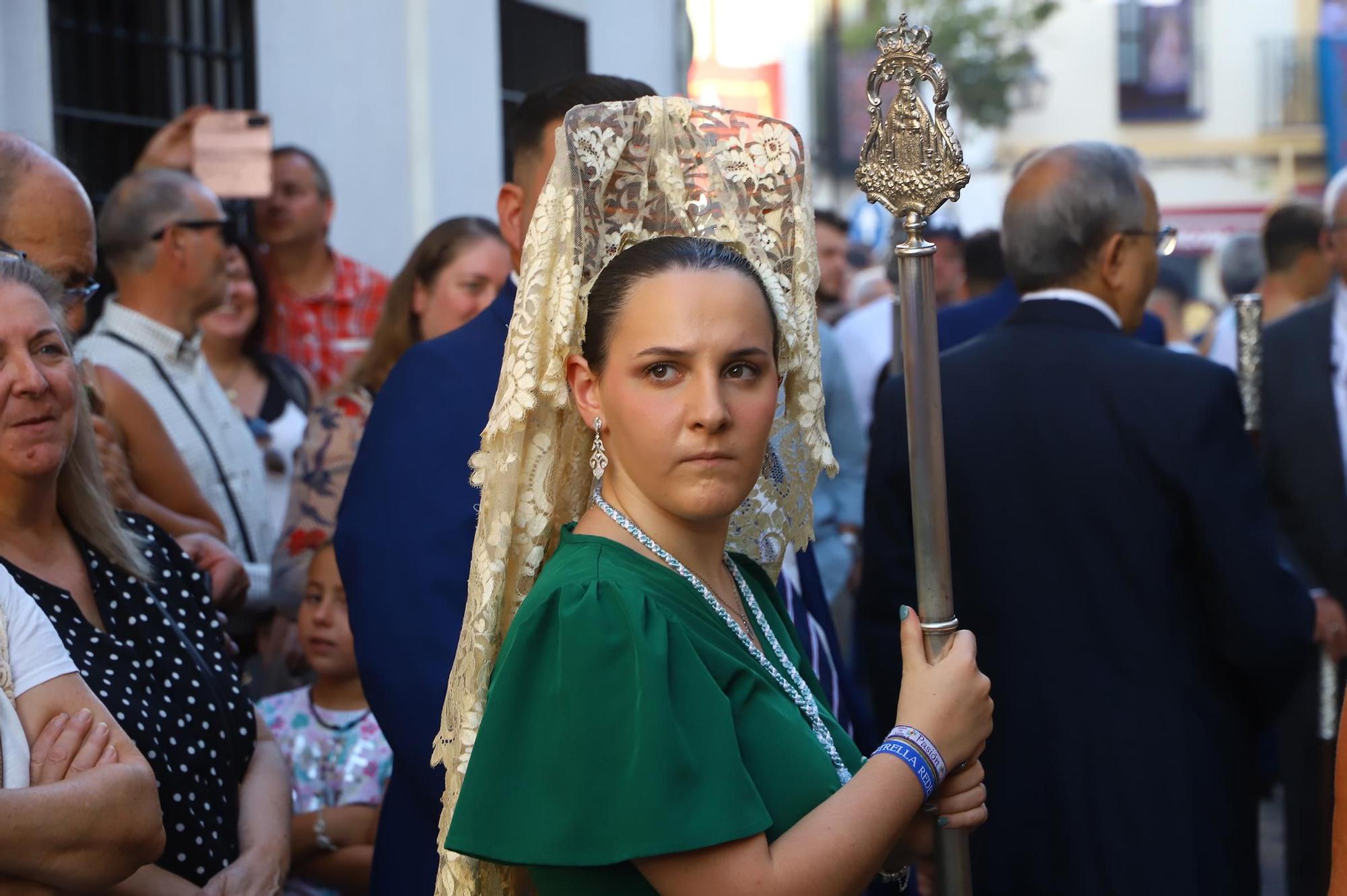 La procesión de la Virgen del Socorro, en imágenes