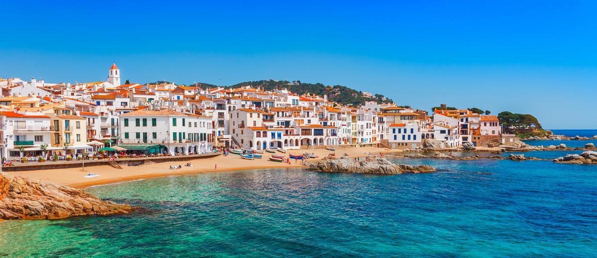 La vista más icónica de Calella de Palafrugell.