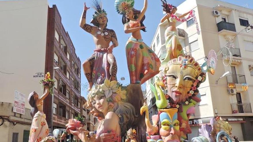 Foto de archivo de una falla de Bétera.