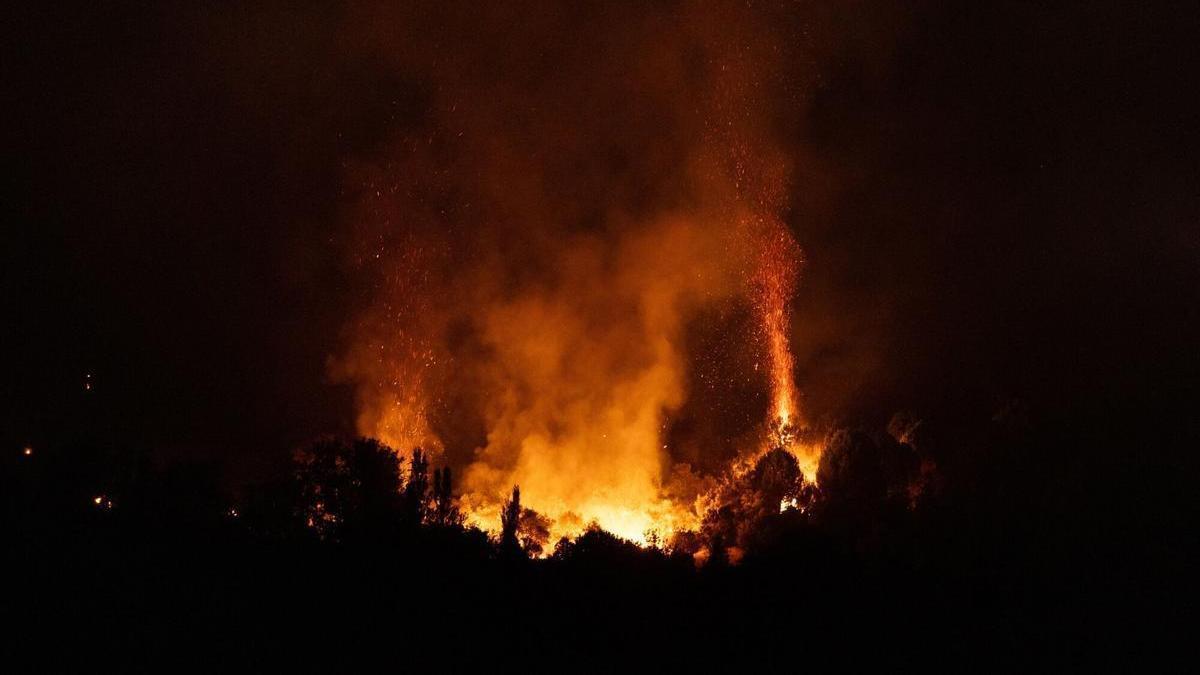 Imagen de archivo de un incendio forestal.