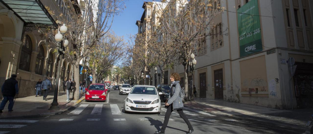 Los populares abogan por peatonalizar el eje que une el Mercado con la Explanada, a través de la avenida de la Constitución.