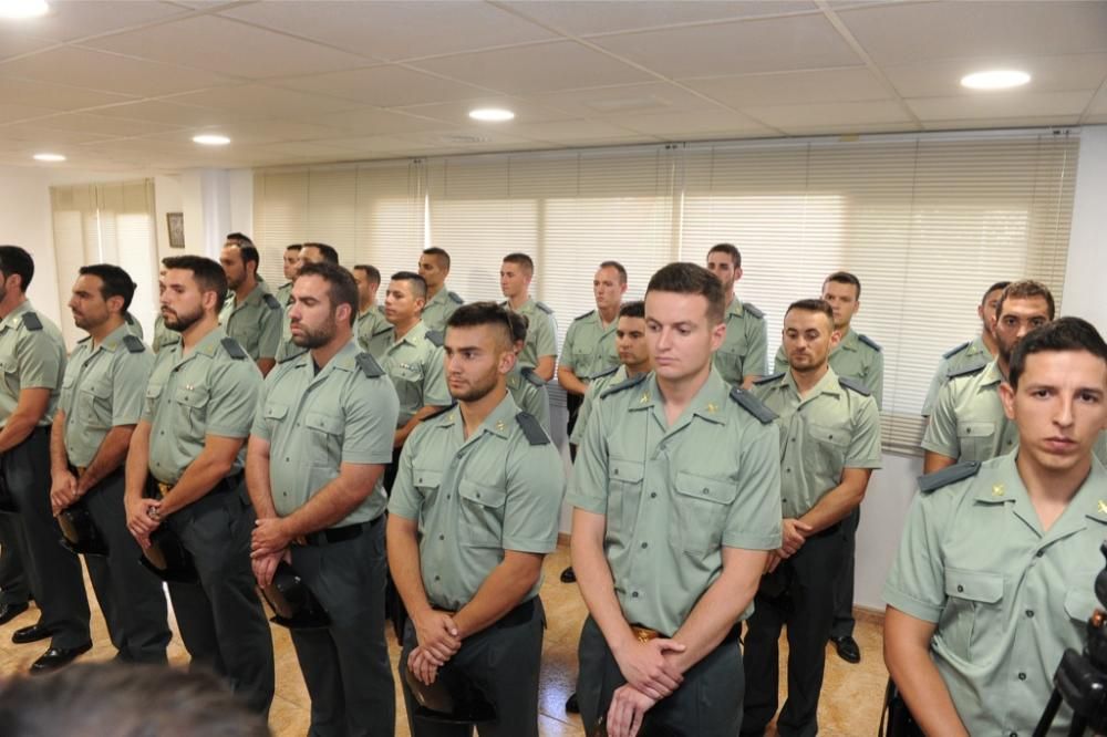 Nuevos guardias civiles de la Región de Murcia