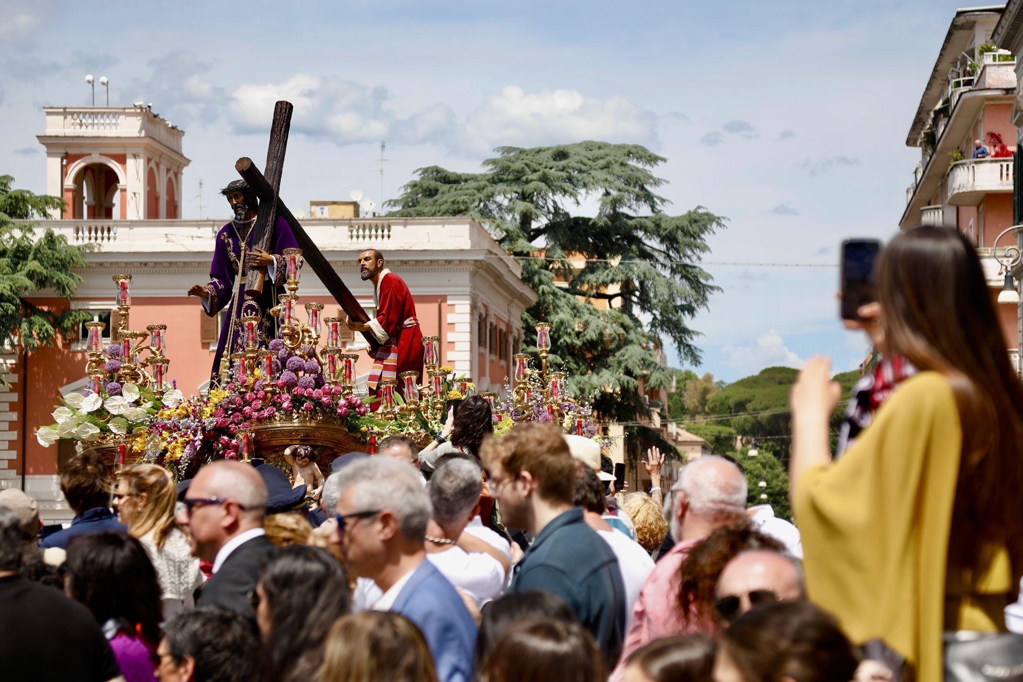 Gran procesión por el Jubileo de las Cofradías, en fotos