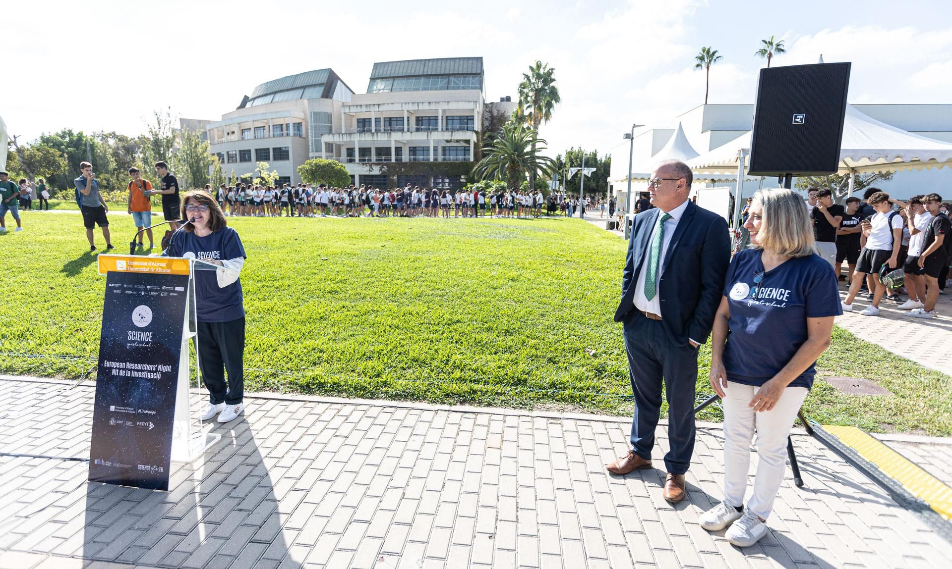 Jornada matinal de la "Noche de la Investigación Europea" en la UA