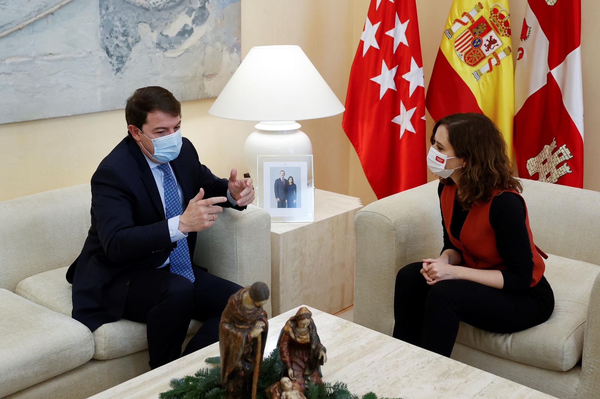 Alfonso Fernández Mañueco e Isabel Díaz Ayuso.