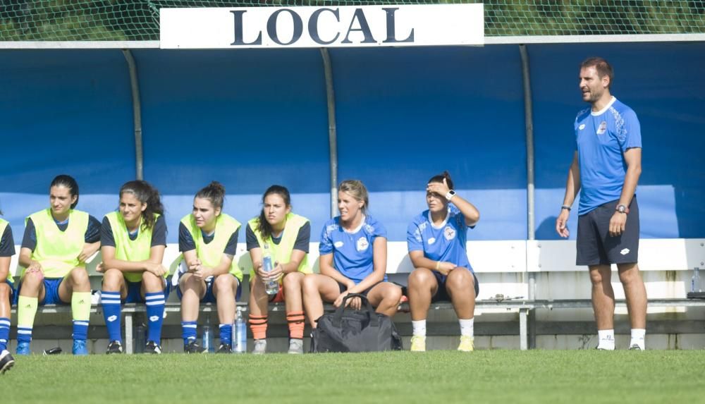 El Dépor femenino empata ante el Oviedo Moderno