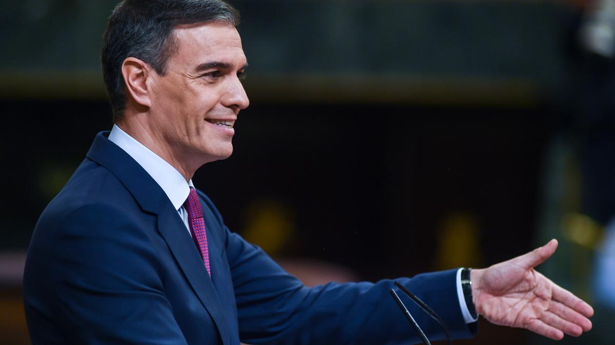 El presidente del Gobierno, Pedro Sánchez