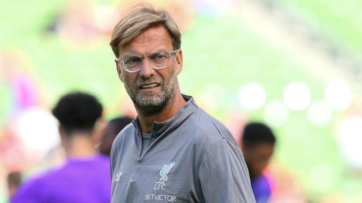 Jüguen Klopp, entrenador del Liverpool, volvió a acordarse de Sergio Ramos