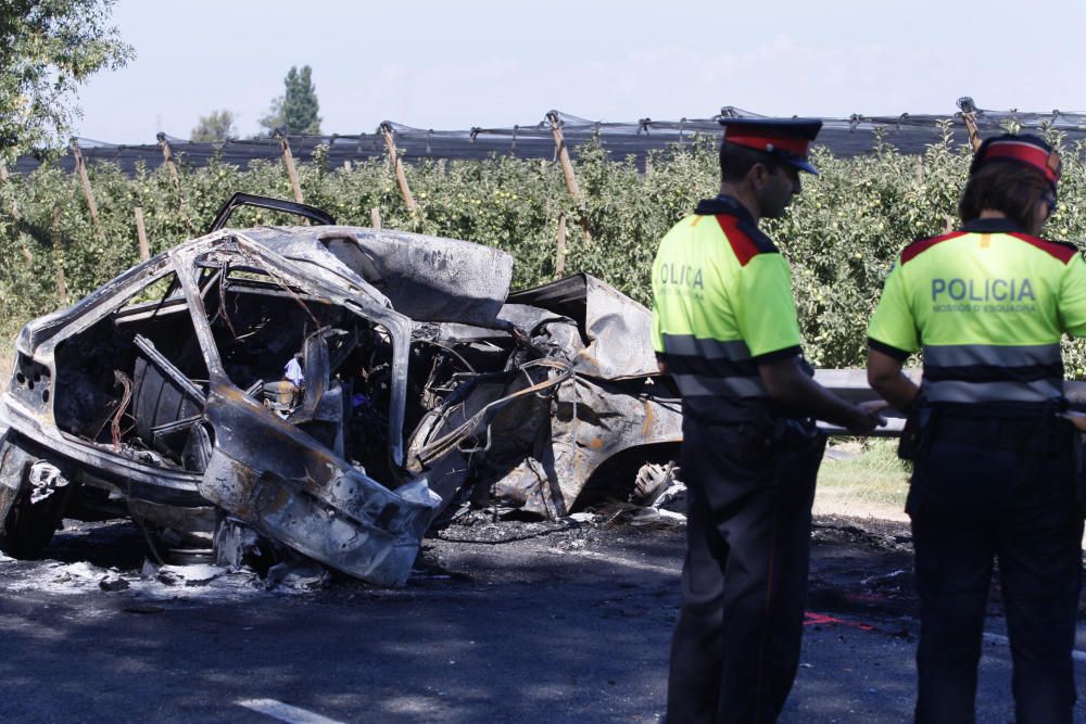 Accident de trànsit a Gualta