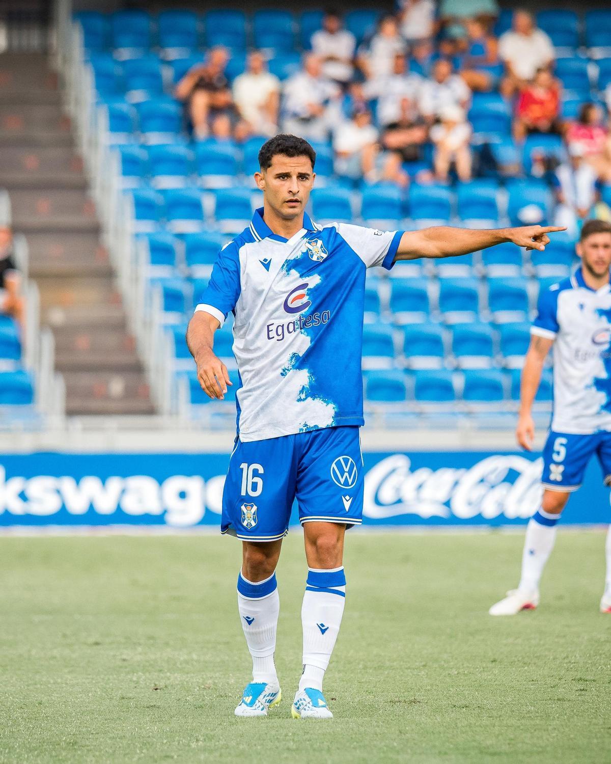 Jesús Álvarez, uno de los fichajes veraniegos del CD Tenerife.