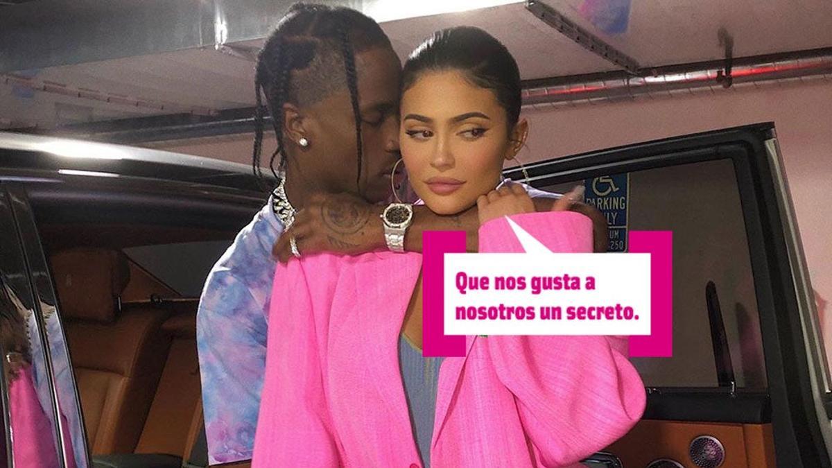 Kylie Jenner y Travis Scott los reyes del secreto