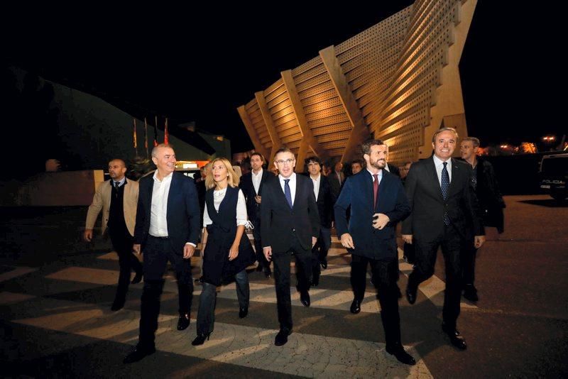 Acto de Pablo Casado en Zaragoza