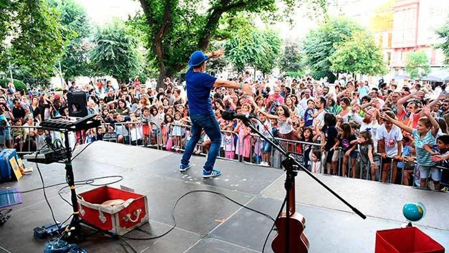 Paco Nogueira en las fiestas del pasado año.