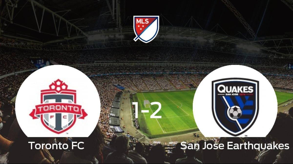 El Toronto FC pierde frente al San Jose Earthquakes por 1-2