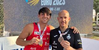 Castilla y Morales, plata con España en el Europeo de balonmano playa