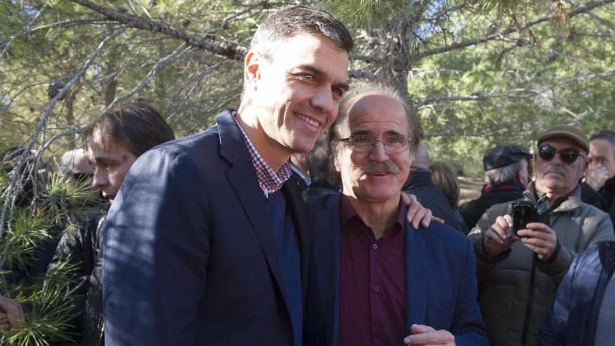 Pedro Sánchez y Rafael Darijo en una imagen de archivo.