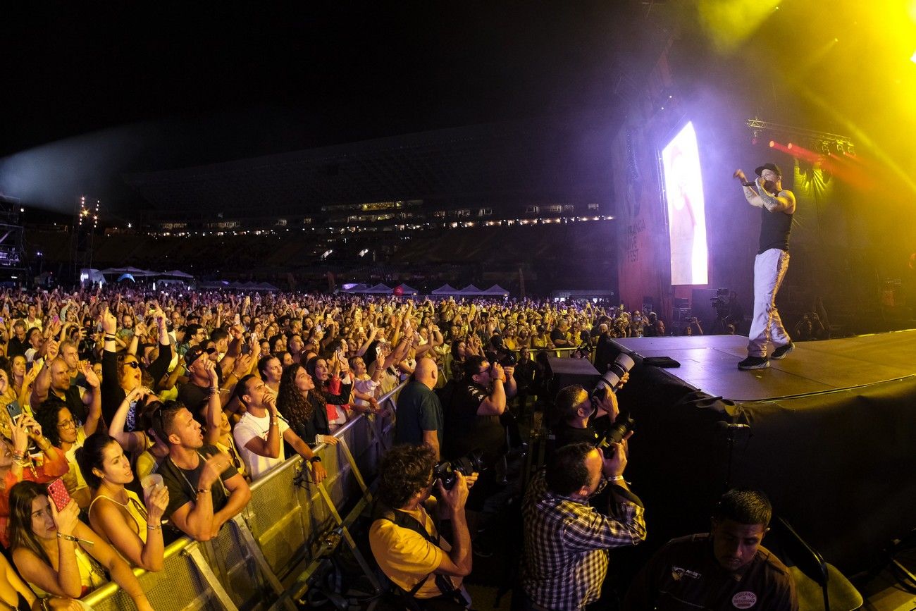 Concierto de Residente y Camilo en el Granca Live Fest