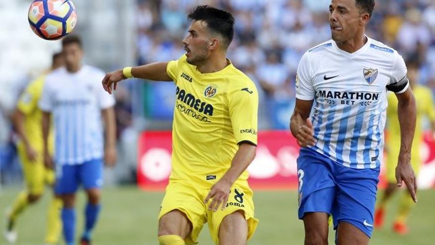 Weligton, durante el partido contra el Villarreal