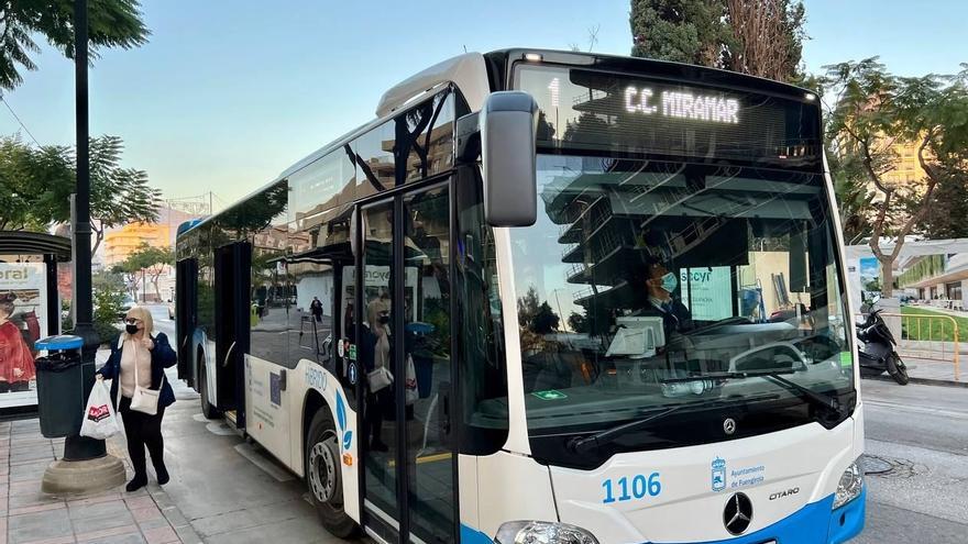 Convocan huelga en el transporte público de Fuengirola