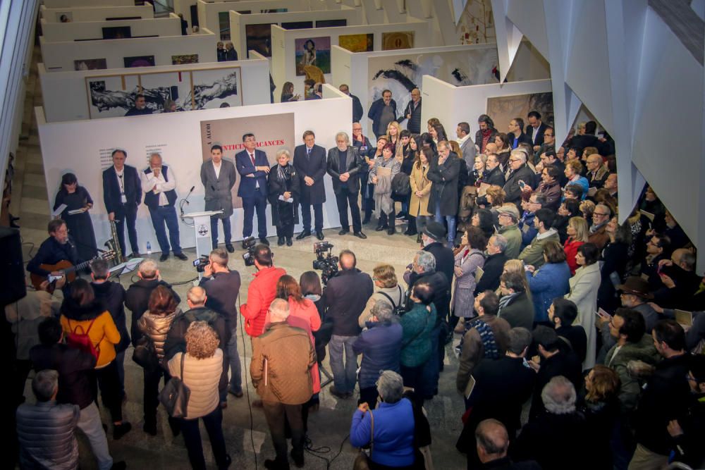 Inauguración de la exposición dedicada a Ovidi Mon