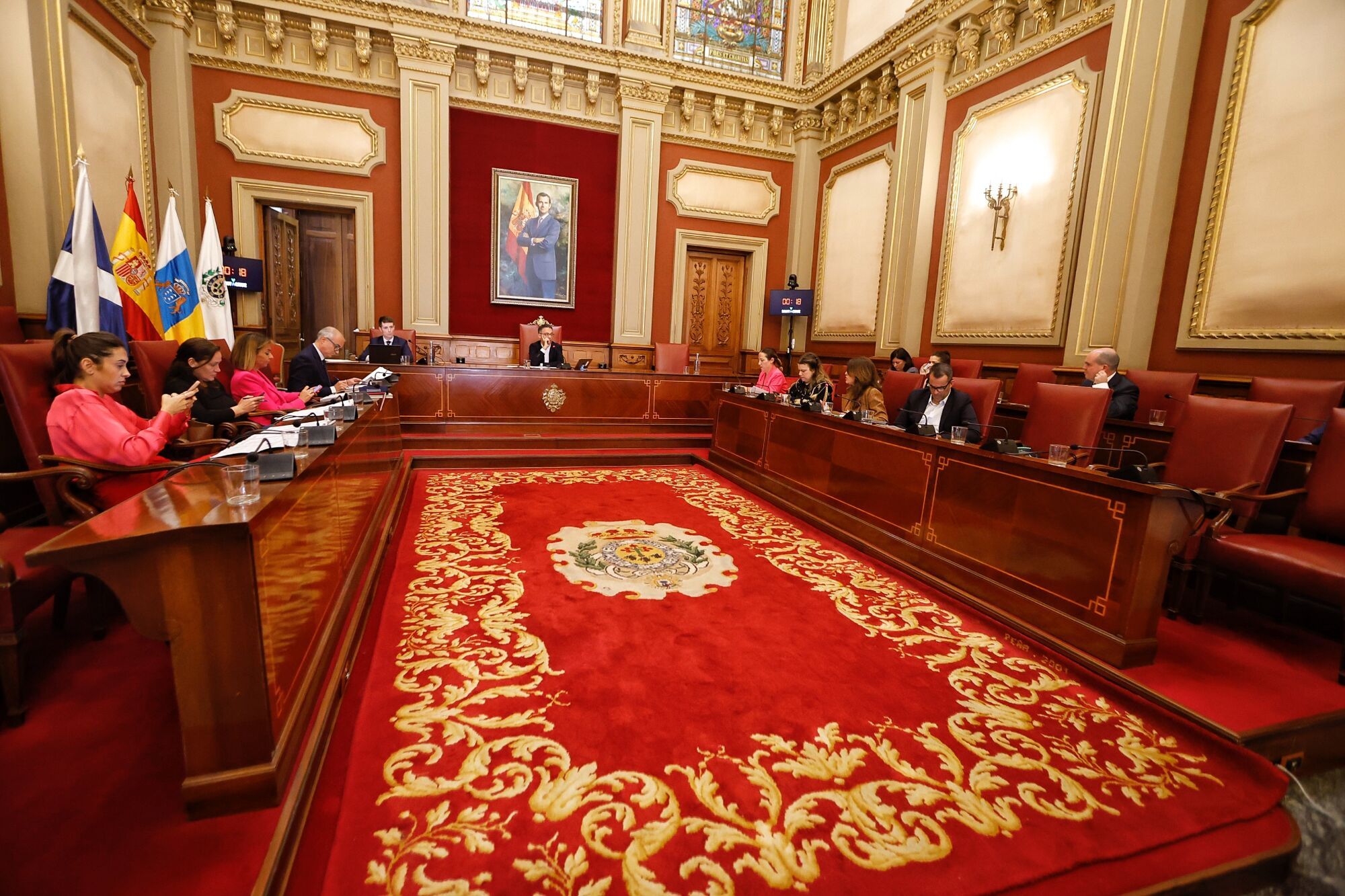 Sesión de control en Santa Cruz