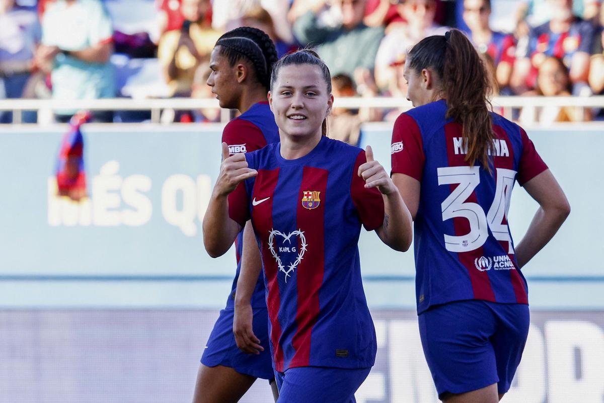 FC Barcelona - Villarreal, el partido de la jornada 23 de la LigaF, en imágenes.