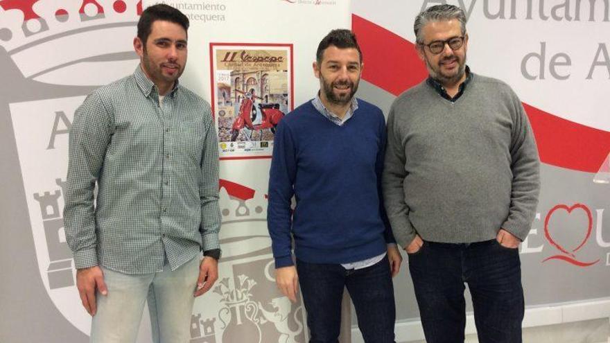 Presentación de la segunda edición de Vespepe, en el Ayuntamiento de Antequera.