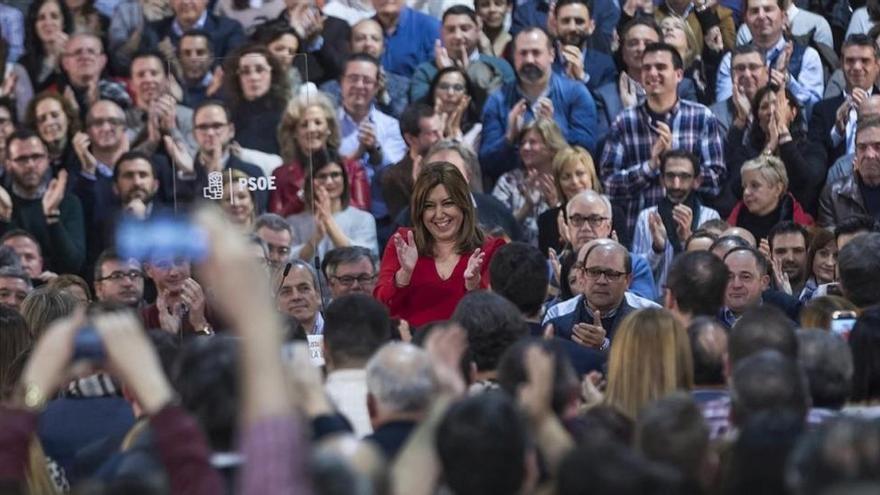 Susana Díaz ya deja entrever que se presentará a las primarias para liderar el PSOE