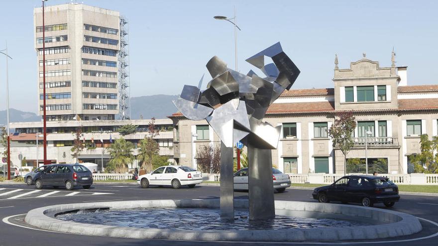 Rotonda del Bicentenario, donde interceptaron a los jóvenes, en una imagen de archivo // R. Grobas