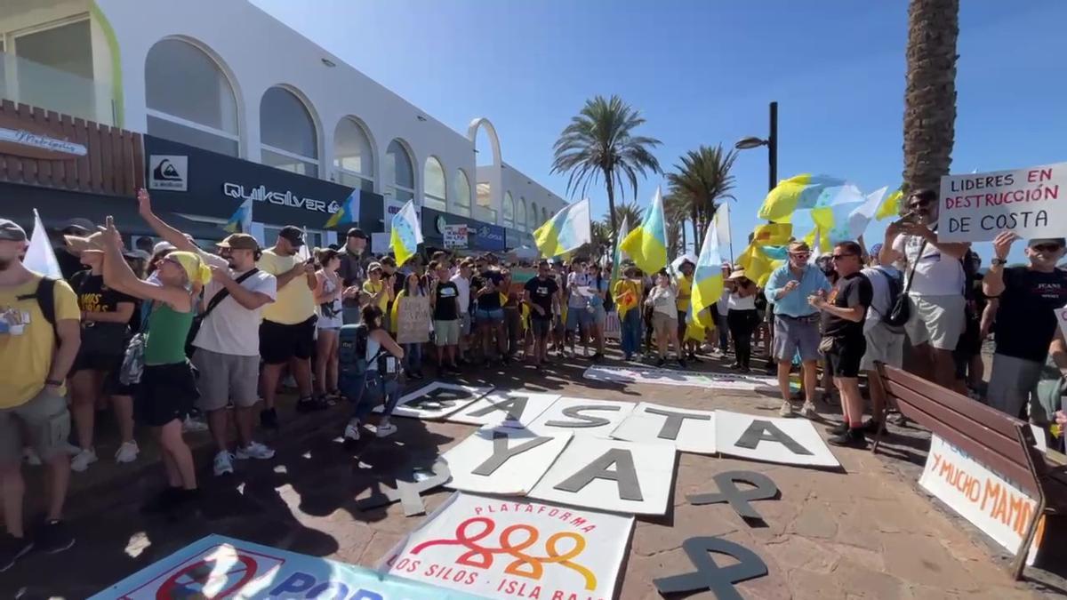 Manifestación 20-O en Tenerife