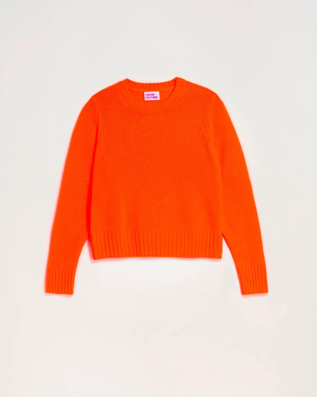 Jersey básico en tono naranja de From Future
