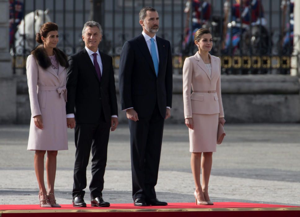 Visita oficial de Mauricio Macri a España