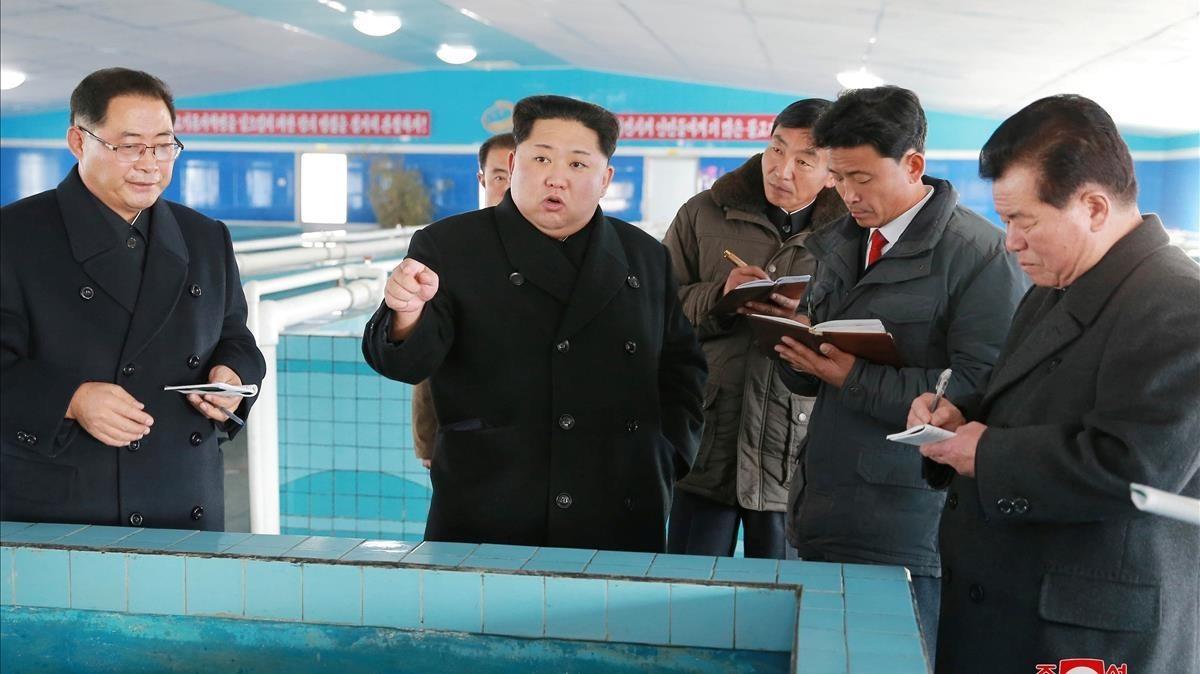 mbenach41105579 north korean leader kim jong un visits the newly built sunch171128195121