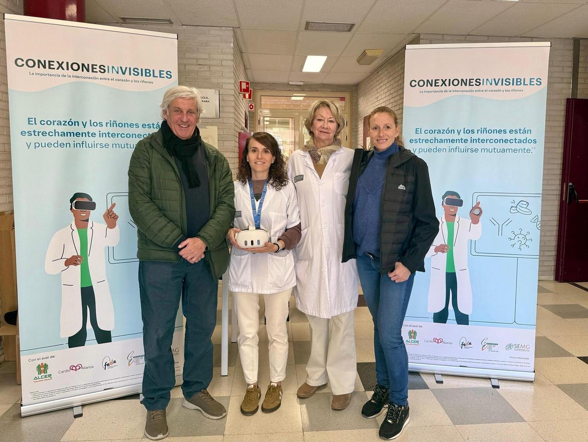 Día Mundial del Riñón en el centro de salud San Vicente 1, del departamento de Alicante