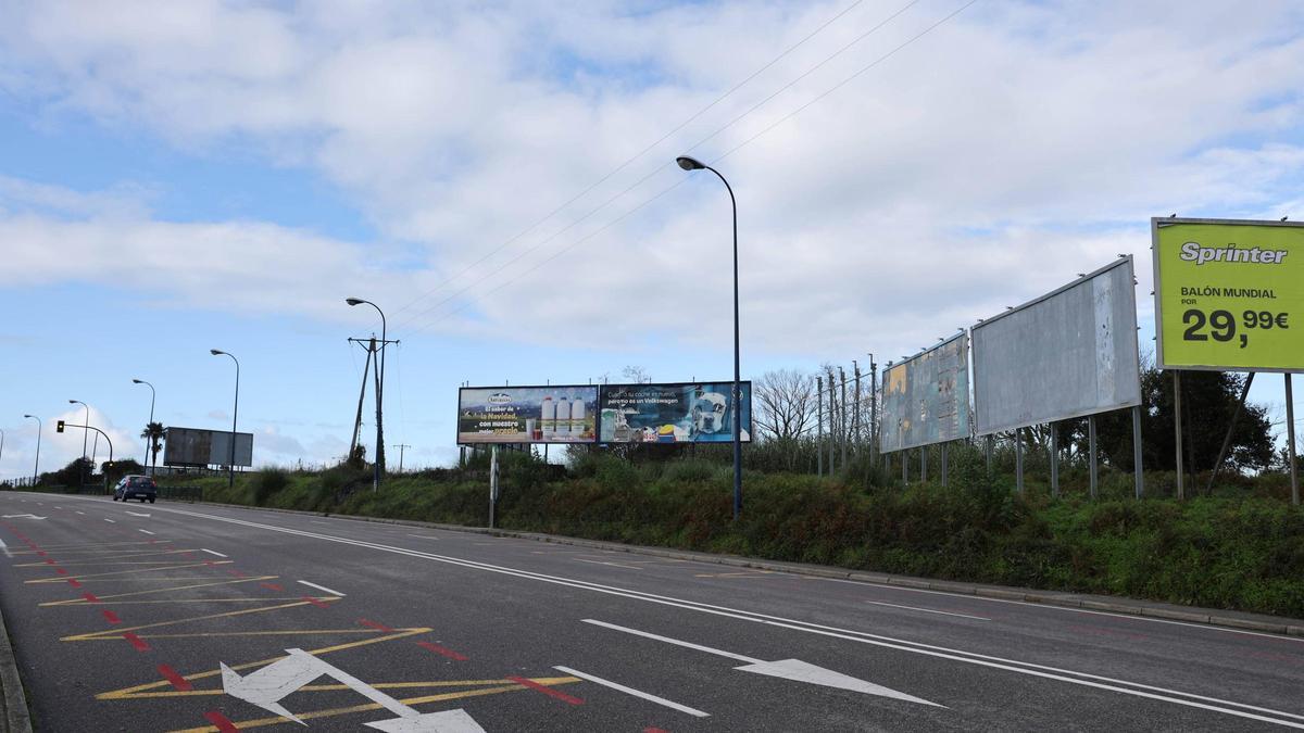 Ámbito junto a la avenida de Europa donde está proyectada la gran superficie comercial.